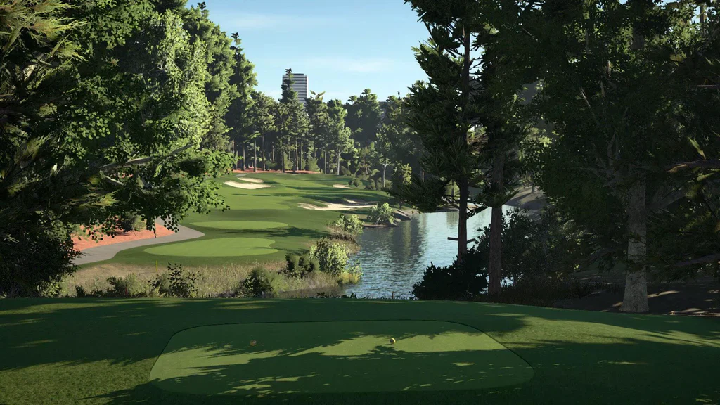 TGC 2019 The Golf Club golf simulator software course view