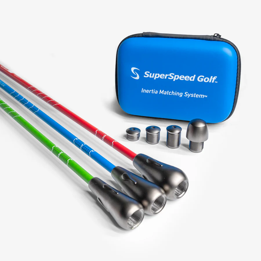 SuperSpeed Golf training clubs